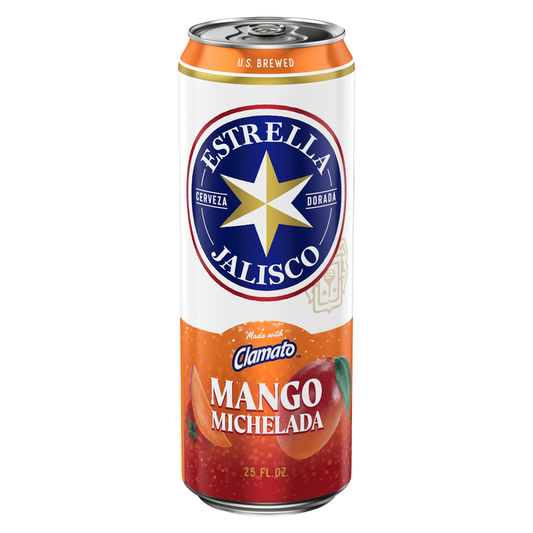 Estrella Jalisco Mango Michelada Single 25oz Can 3.5% Abv
