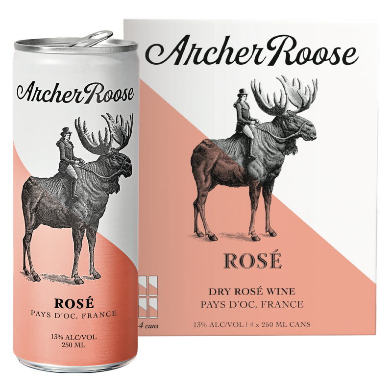 Archer Roose Wines Rosé 4pk 250ml Cans