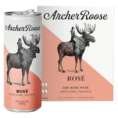 Archer Roose Wines Rosé 4pk 250ml Cans