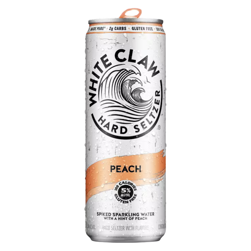 White Claw Peach 12pk 12oz Can 5% ABV