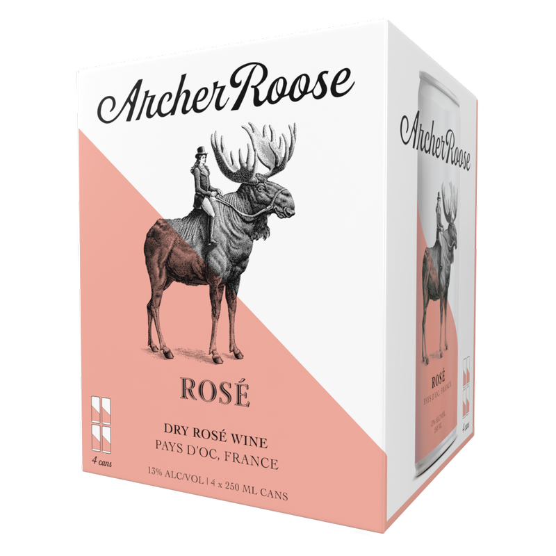 Archer Roose Wines Rosé 4pk 250ml Cans