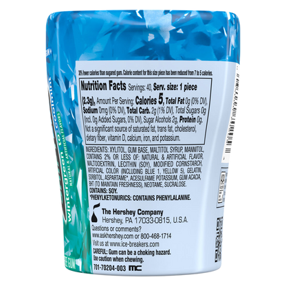 Ice Breakers Flavor Shifters Wintergreen to Coolmint Flavors Sugar-Free Gum Bottle Pack, 3.24 oz