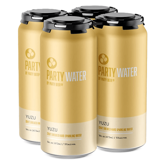 Party Water Yuzu 4pk 16oz Can 5% ABV