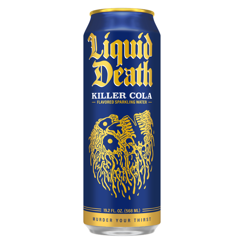 Liquid Death Killer Cola 19.2oz King Size Can