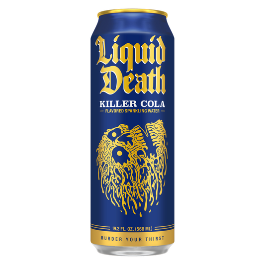 Liquid Death Killer Cola 19.2oz King Size Can