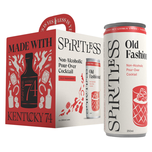 Spiritless Old Fash 4Pk 250Ml