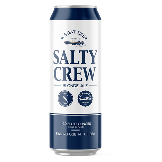 Coronado Brewing Co. Salty Crew Blonde Ale (19.2 OZ CAN)