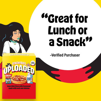 Lunchables Uploaded Pepperoni Deep Dish Pizza - 15oz