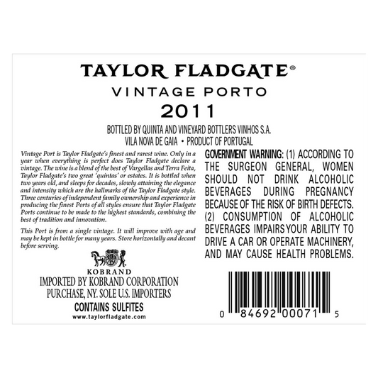 Taylor Fladgate Vintage Port 750ml