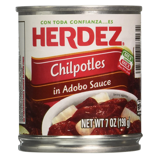 Herdez Chipotle Peppers in Adobo Sauce 7oz