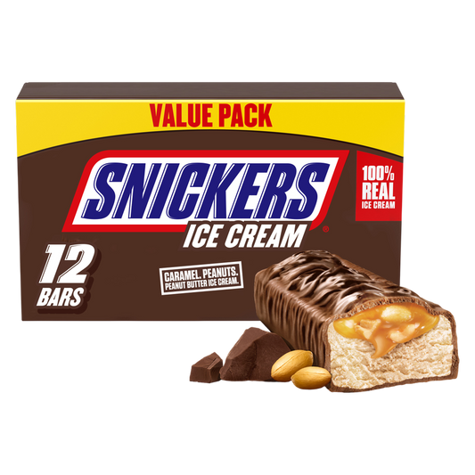 SNICKERS Ice Cream Bars 12 ct