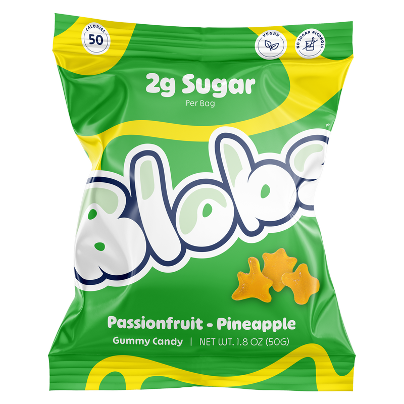 Blobs Passionfruit-Pineapple Gummies, 1.8 oz