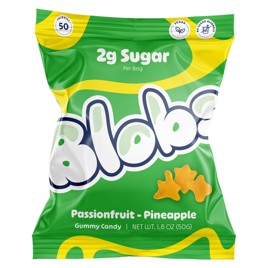 Blobs Passionfruit-Pineapple Gummies, 1.8 oz