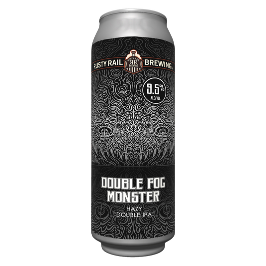 Rusty Rail Double Fog Monster Hazy DIPA Single 19.2oz Can 9.5% ABV