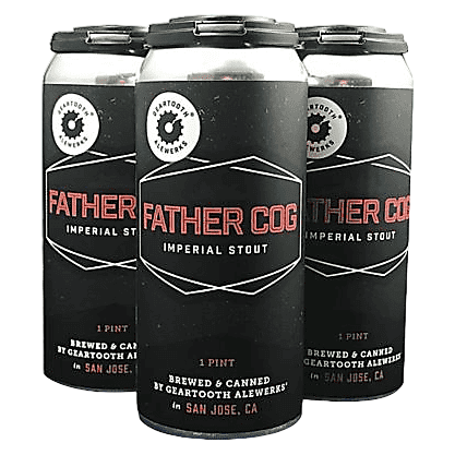 Geartooth Alewerks Father Cog Imperial Stout 4pk 16oz Can