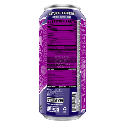 GHOST Energy Welch's Grape 16oz Can