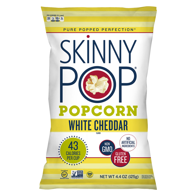 Skinny Pop White Cheddar Popcorn 4.4oz
