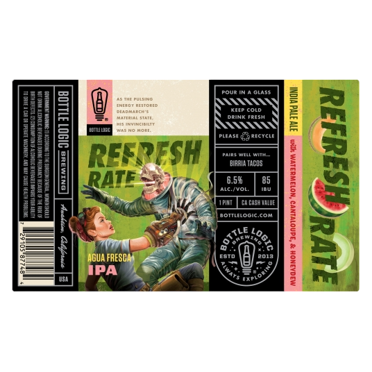 BOTTLE LOGIC REFRESH RATE 4PKC