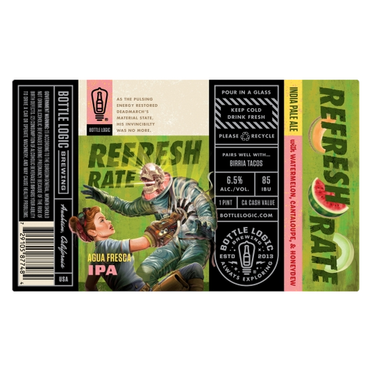 BOTTLE LOGIC REFRESH RATE 4PKC