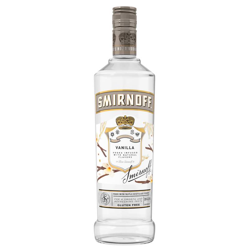 Smirnoff Vanilla Vodka 750ml (70 Proof)