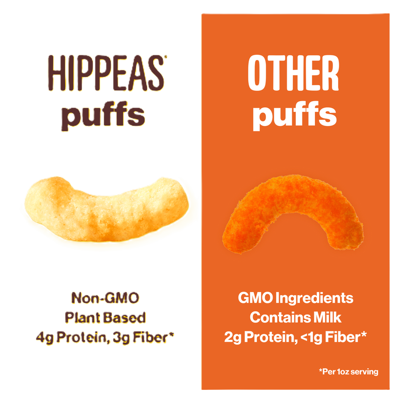Hippeas Nacho Vibes Chickpea Puffs, 4oz