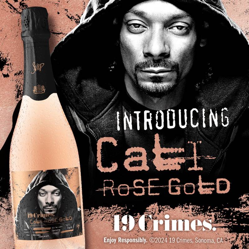 19 Crimes Cali Rose Gold Sparkling Rose 750 ml