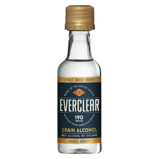 Everclear 190 Grain Alcohol 50ml (190 Proof)