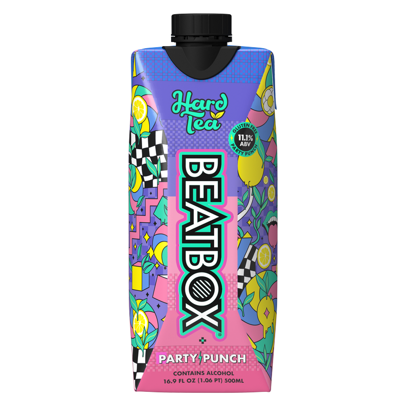 BeatBox Hard Tea 500ml  11.1% ABV Wine-Based