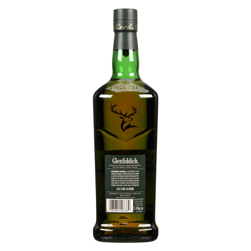 Glenfiddich 12 Yr 1L (80 Proof)