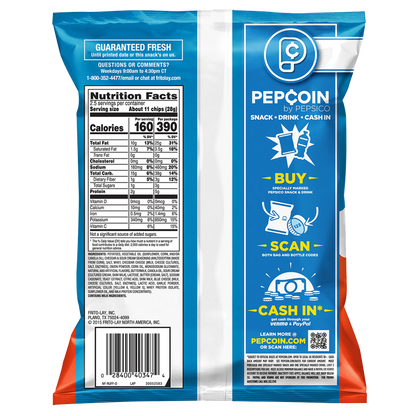 Ruffles Cheddar & Sour Cream Potato Chips 2.5oz