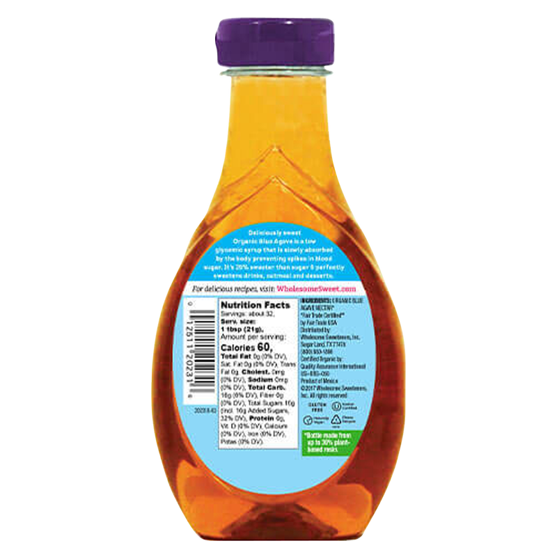 Wholesome Organic Blue Agave 23.5oz