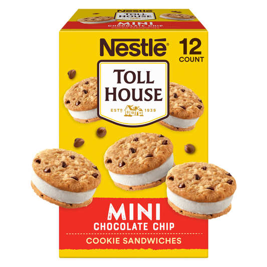 Toll House Mini Ice Cream Sandwichs 12ct