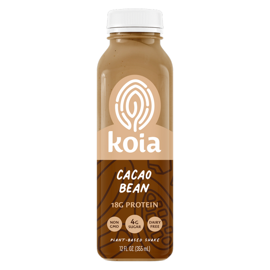 Koia Protein Cacao Bean Plant Based Protein Drink 12oz Btl