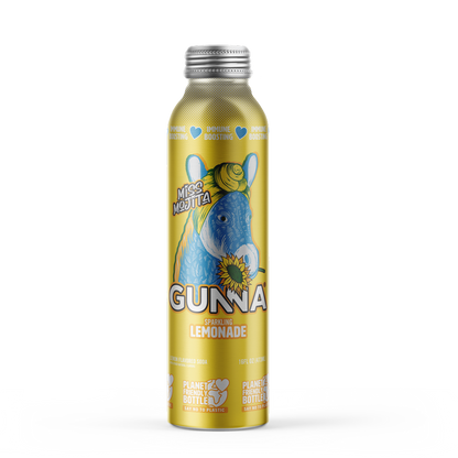 Gunna Immune Boosting Sparkling Lemonade 16oz Aluminium Btl