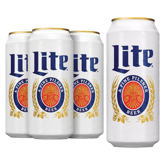 Miller Lite 4pk 16oz Can 4.2% ABV