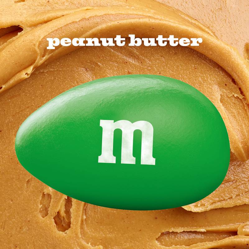 M&M'S Mega Peanut Butter Chocolate Candy, Share Size, 2.83 Oz Pack