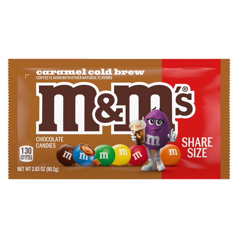 M&M's Caramel Cold Brew Share Size 2.83oz