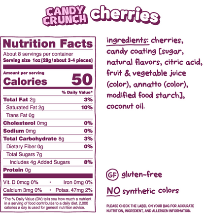 Fruit Riot x Olipop Frozen Candy Crunch Cherries