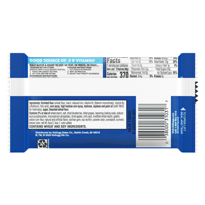 Pop-Tarts Frosted Blueberry Breakfast Toaster Pastries 2ct