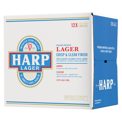 Harp 12pk 12oz Btl 4.5% ABV