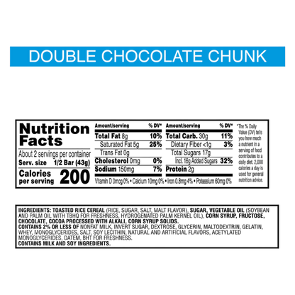 Rice Krispies Treats® Big Bar Double Chocolatey Chunk, 3 oz