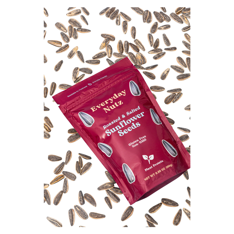 Everyday Nutz Black Sunflower Seeds 3.5oz