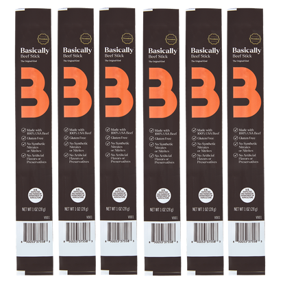 Basically Premium Original Beef Sticks, 6ct