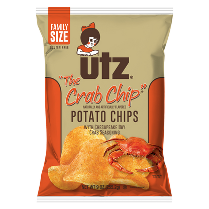 Utz Potato Chips Crab 9oz