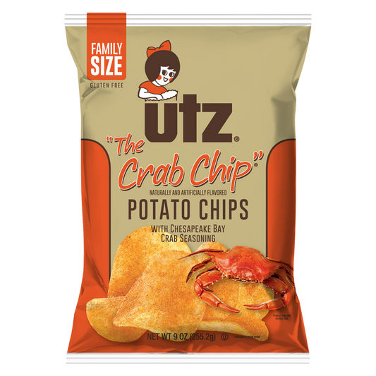 Utz Potato Chips Crab 9oz