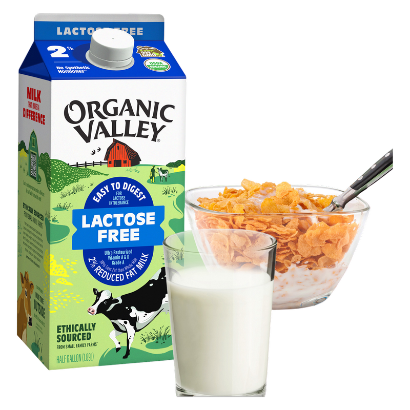Organic Valley Lactose-Free 2% Milk 64 oz