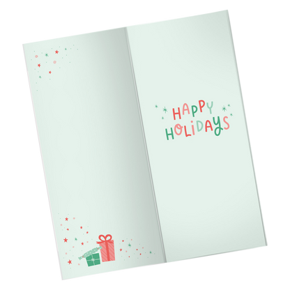 Sweeter Cards 'Treat Yo Elf' Sea Salt Caramel Dark Chocolate Holiday Card 3.5oz