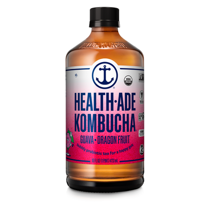 Health-Ade Guava Dragonfruit Kombucha 16oz Btl