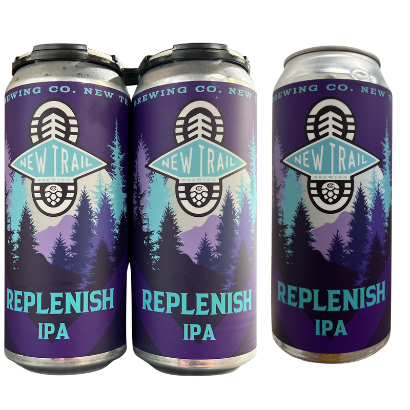 New Trail Replenish IPA 4pk 16oz Can 7.5% ABV