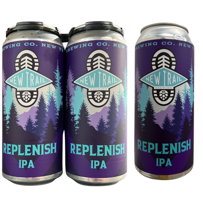 New Trail Replenish IPA 4pk 16oz Can 7.5% ABV